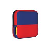 Bandera de Liechtenstein Bolsa de almacenamiento a prueba de épocas, funda de viaje de higiene femenina para toallas sanitarias, discreta bolsa mensajera para bolso de oficina