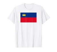 Bandera de Liechtenstein Camiseta gráfica económica