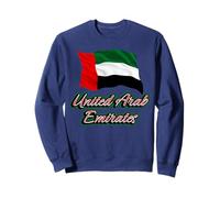 Bandera de los Emiratos Árabes Unidos Patriótica Árabe Hombres Mujeres Niños Sudadera