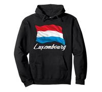 Bandera de Luxemburgo Patriótica Hombres Mujeres Niños Luxemburgués Sudadera con Capucha