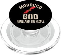 Bandera de Marruecos Dios Patria Rey Patrimonio Nacional del PopSockets PopGrip para MagSafe