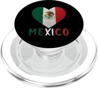 Bandera de México Corazón Hispano Orgullo Mexicano Cultura México PopSockets PopGrip para MagSafe