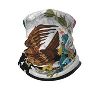 Bandera De México Y Estados Unidos Mujer Hombre Calentador De Cuello Secado Rápido Bufanda Facial Durable Pasamontañas para Yoga Motocicleta Correr