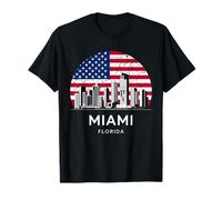 Bandera de Miami City Florida Camiseta