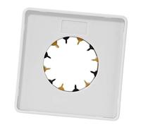 Bandera de micrófono en forma de cubo para entrevistas, reuniones, discursos, estudios