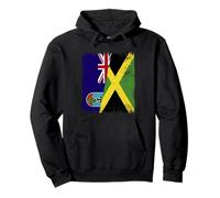 Bandera de Montserrat Jamaica Montserrat Jamaicana Sudadera con Capucha