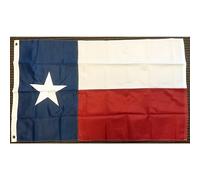 Bandera de nailon bordada de doble cara del estado de Texas de 3 x 5 pies Lone Star US USA TX
