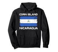 Bandera de Nicaragua Isla del Maíz Orgullo Nicaragüense Sudadera con Capucha
