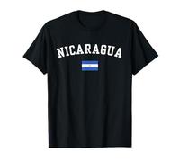 Bandera de Nicaragua Orgullo Country Love Design Camiseta