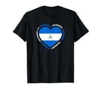 Bandera de Nicaragua Orgullo Nicaragüense Camiseta