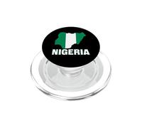 Bandera de Nigeria África Hombres Mujeres Niños Nigeria PopSockets PopGrip para MagSafe