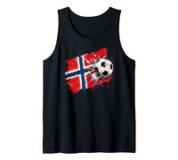 Bandera de Noruega Orgullo Noruego Niños Camiseta sin Mangas