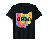 Bandera de Ohio The State para Hombre y Mujer, Bandera de Ohio Camiseta