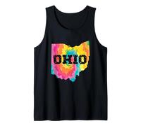 Bandera de Ohio The State para Hombre y Mujer, Bandera de Ohio Camiseta sin Mangas