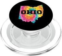 Bandera de Ohio The State para Hombre y Mujer, Bandera de Ohio PopSockets PopGrip para MagSafe