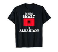 Bandera de país albanés de Albania No Soy Solo Inteligente Camiseta