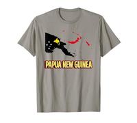 Bandera de Papúa Nueva Guinea para Hombres, Mujeres y niños Camiseta
