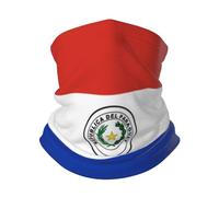 Bandera De Paraguay Unisex Sombreros Respirable Polainas De Cuello Protección Solar Bufanda Facial para Correr Cámping Motocicleta
