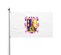 Bandera de Patio Banderas del estado de México San Luis Bandera Fiestas | 90x150 Bandera de balcón resistente a la intemperie Banderas de Jardín para todas las temporadas Calle balcón