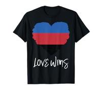 Bandera de poliamor Amor GANA poliamoroso Camiseta