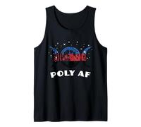 Bandera de poliamor no es una Fase poliamorosa Camiseta sin Mangas