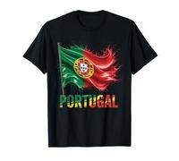 Bandera de Portugal Raíces del Orgullo portugués Camiseta