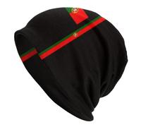 Bandera de Portugal, Skullies, Gorros, Gorros, Hombres, femen, Unisex, al Aire Libre, Invierno, Sombrero de Punto cálido y Abrigo para Adultos, Gorros de Punto portugués, Gorros de Orgullo portugués