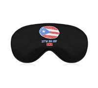 Bandera de Puerto Rico It's in MySleep Mask Night Cover Eye para mujeres y hombres BlockLight para avión, viaje, siesta, correa ajustable