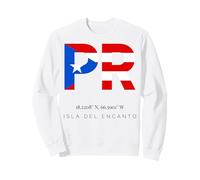 Bandera de Puerto Rico Mes de la Herencia Isla del Encanto Sudadera