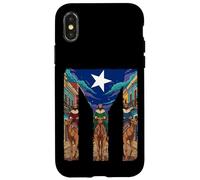 Bandera de Puerto Rico Reyes Magos Boricua Día de Reyes Carcasa para iPhone X/XS
