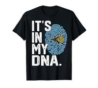 Bandera de raíces de Santa Lucía, gráfico patriótico Camiseta