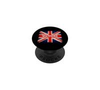 Bandera de Recuerdo de Watford, Inglaterra, Gran Bretaña, Reino Unido PopSockets PopGrip Adhesivo