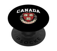 Bandera De Regalo De Canadá Canadá Canadiense Vancouver PopSockets PopGrip Adhesivo