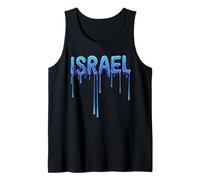Bandera De Regalo De Israel Flagal Isrealand Jerusalén Tel Camiseta sin Mangas