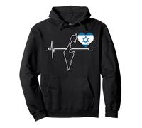 Bandera De Regalo De Israel Flagal Isrealand Jerusalén Tel Sudadera con Capucha