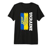 Bandera De Regalo De Ucrania Ucrani Kyiv Ukrainian Ukrajina Camiseta Premium