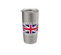 Bandera de Reino Unido Reino Unido Unión Británica Jack Unite the Kingdom Vaso térmico de acero inoxidable de doble pared
