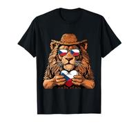 Bandera de República Checa Raíces checas Camiseta