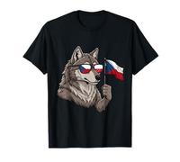 Bandera de República Checa Raíces checas Camiseta