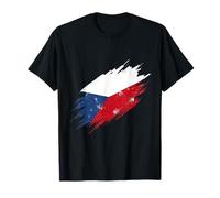 Bandera de República Checa Raíces checas Camiseta