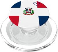 Bandera de República Dominicana Corazón Dominicano Orgulloso Día N PopSockets PopGrip para MagSafe