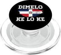 Bandera de República Dominicana Dimelo KE Lo KE Dominicana PopSockets PopGrip para MagSafe