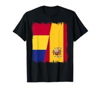 Bandera de Rumania España Patrimonio español rumano Camiseta