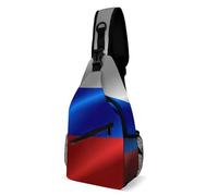 Bandera De Rusia Mujer Hombre Bolso Cruzado Ligero Mochila Bandolera Con Cremallera Bolsos De Hombro Para Viaje Moto Acampar