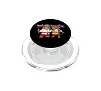 Bandera de Rusia y Camboya Raíces Rusas Orgullosa camboyana PopSockets PopGrip para MagSafe