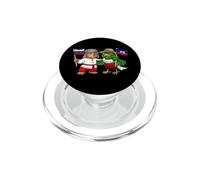 Bandera de Rusia y Haití Raíces Rusas Orgullosa haitiana PopSockets PopGrip para MagSafe