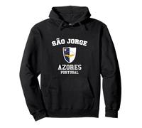 Bandera de San Jorge Azores - Souvenir de Isla de São Jorge Portugal Sudadera con Capucha