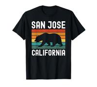 Bandera de San José, California, Estados Unidos, ni Cal Bear Bay Area Tech City Camiseta