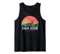 Bandera de San José, California, Estados Unidos, ni Cal Bear Bay Area Tech City Camiseta sin Mangas