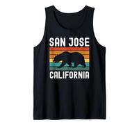 Bandera de San José, California, Estados Unidos, ni Cal Bear Bay Area Tech City Camiseta sin Mangas